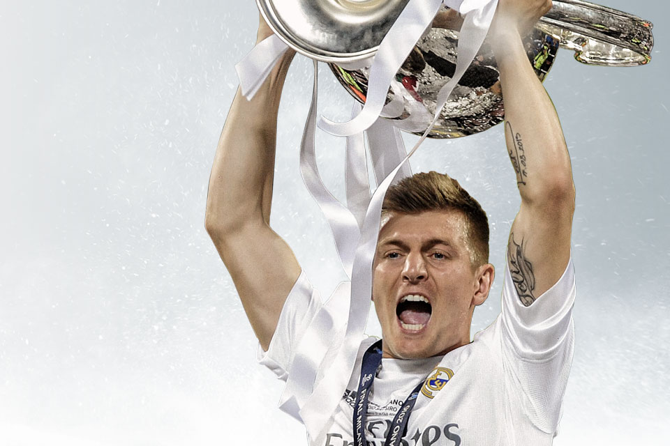 Toni Kroos Champions League Pokal