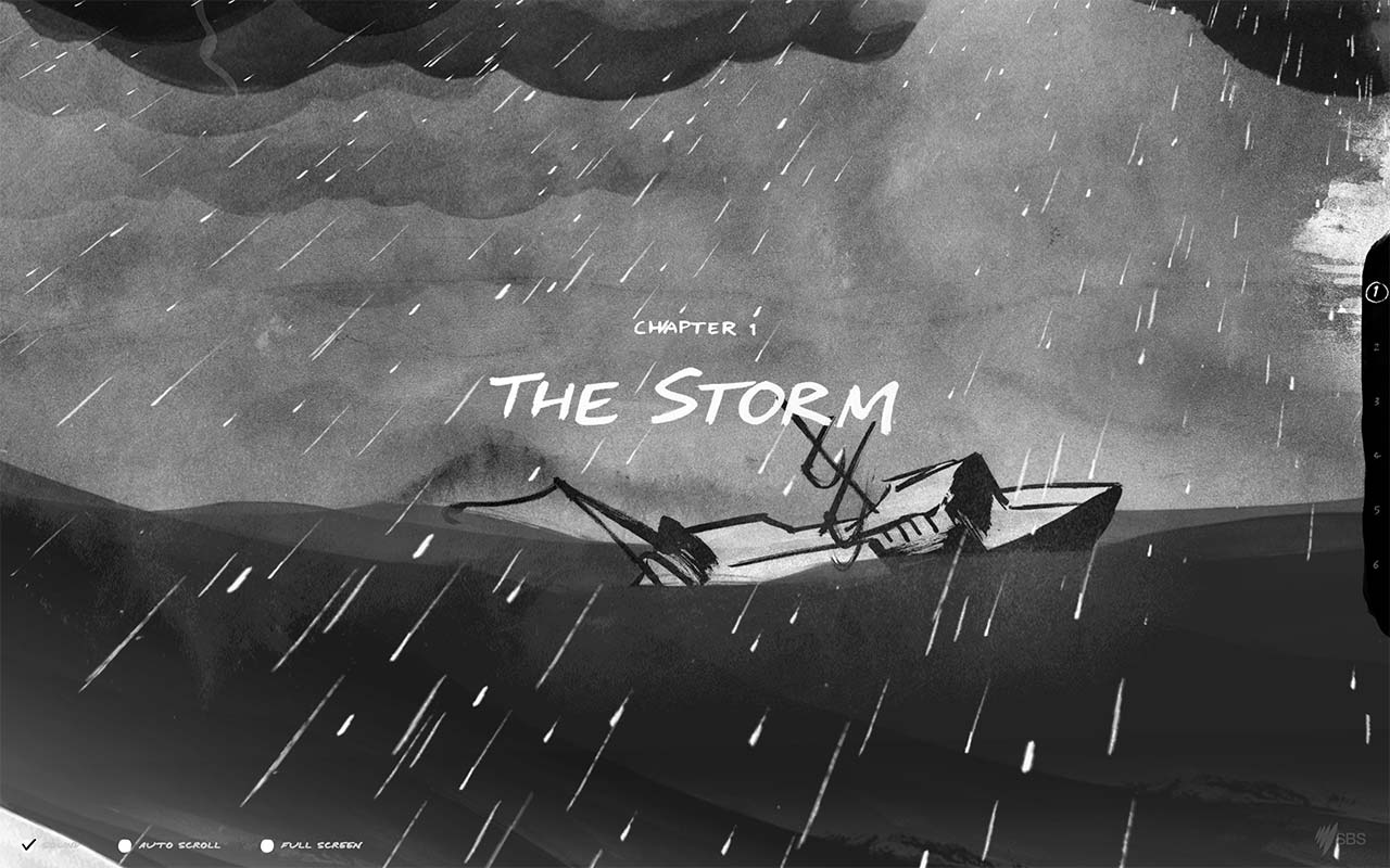 Aclewe Blogartikel Webdesign Beispielseite The Storm