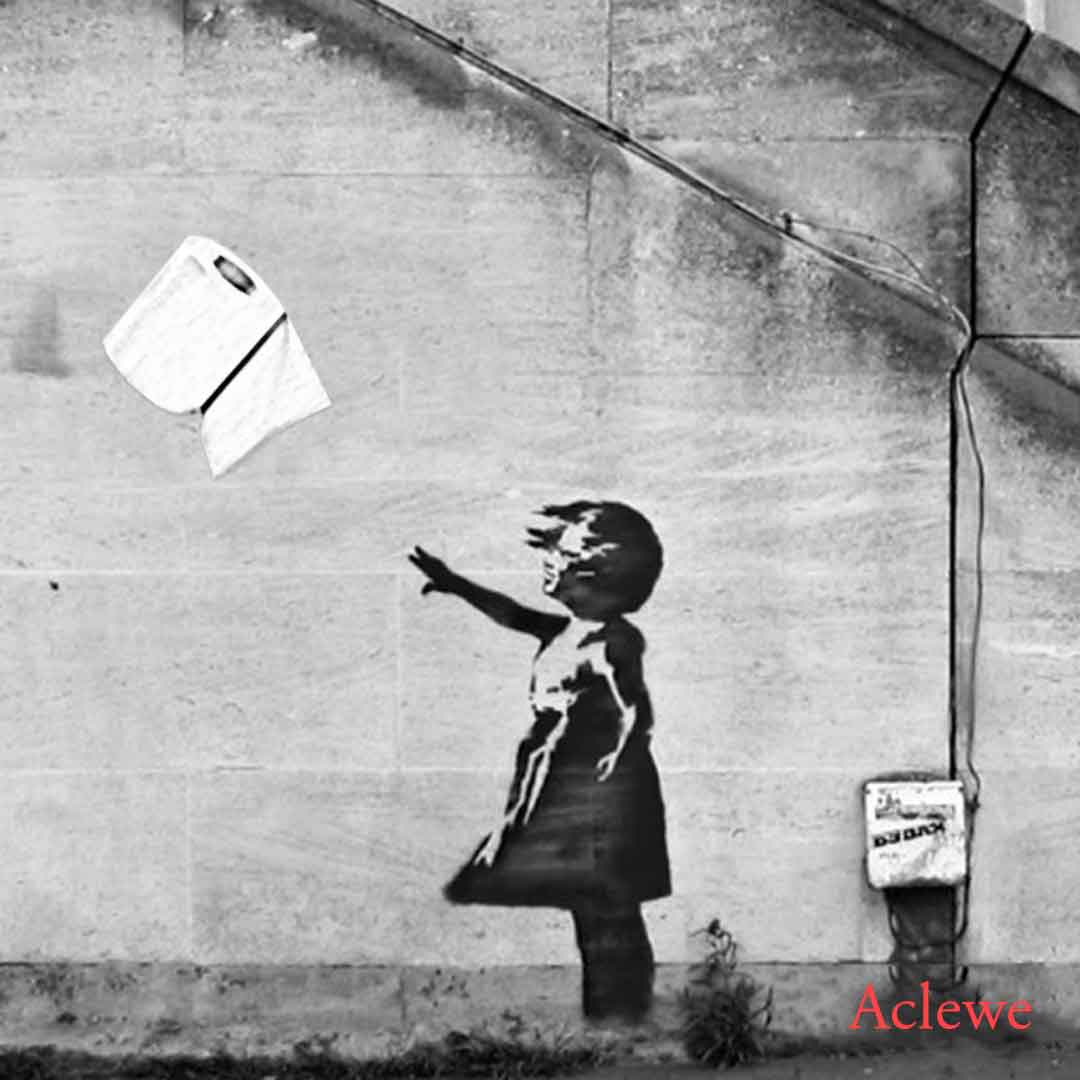 Aclewe Socialmediaagentur Instagrampost von Banksy